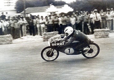 Cuando las calles de Jerez fueron un circuito de carreras de motos